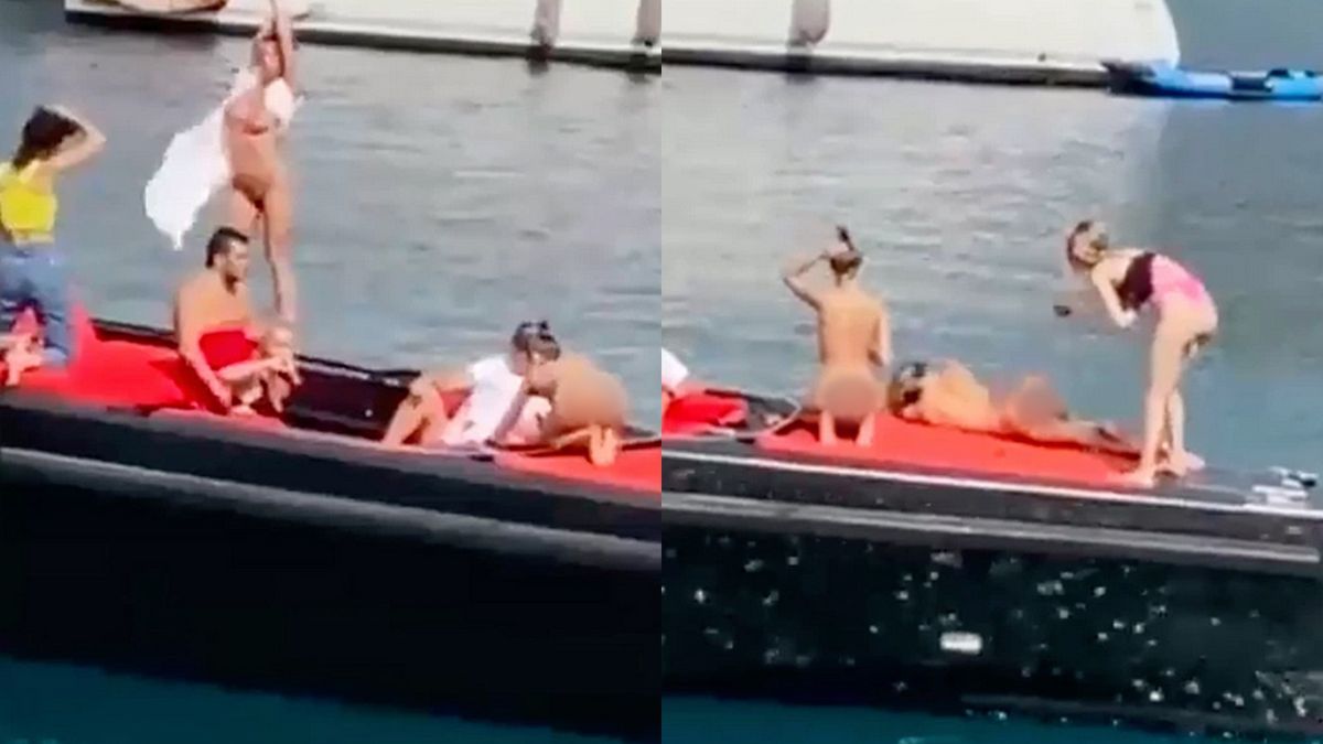 Modelki imprezowały na jachcie i robiły sobie nagie zdjęcia