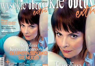 Korwin-Piotrowska na okładce: "Photoshop? Nie, dobre światło i maseczka na noc"