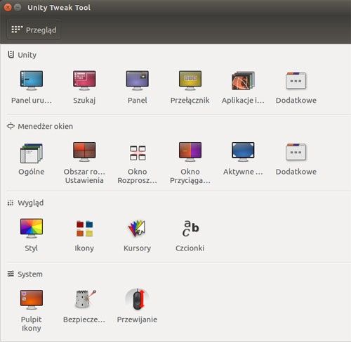 Unity Tweak Tool