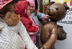 Miś odzyskał łapkę