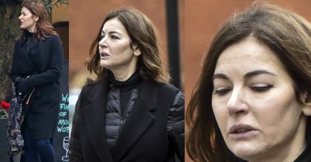 56-letnia Nigella Lawson bez makijażu na zakupach (ZDJĘCIA)
