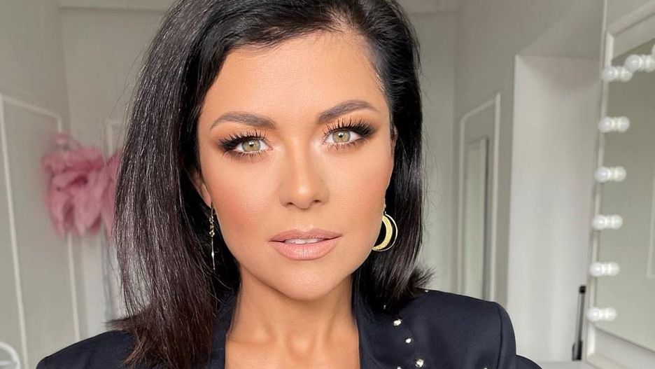 Katarzyna Cichopek w eleganckiej stylizacji