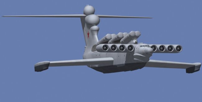 Ekranoplan - dziwna broń rosyjskich inżynierów powraca