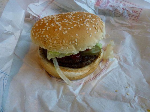 Whooper bez sera (Burger King)