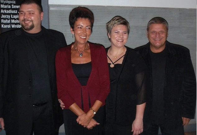 Od lewej: Robert junior, Teresa, Kamila, Robert senior / fot. archiwum prywatne