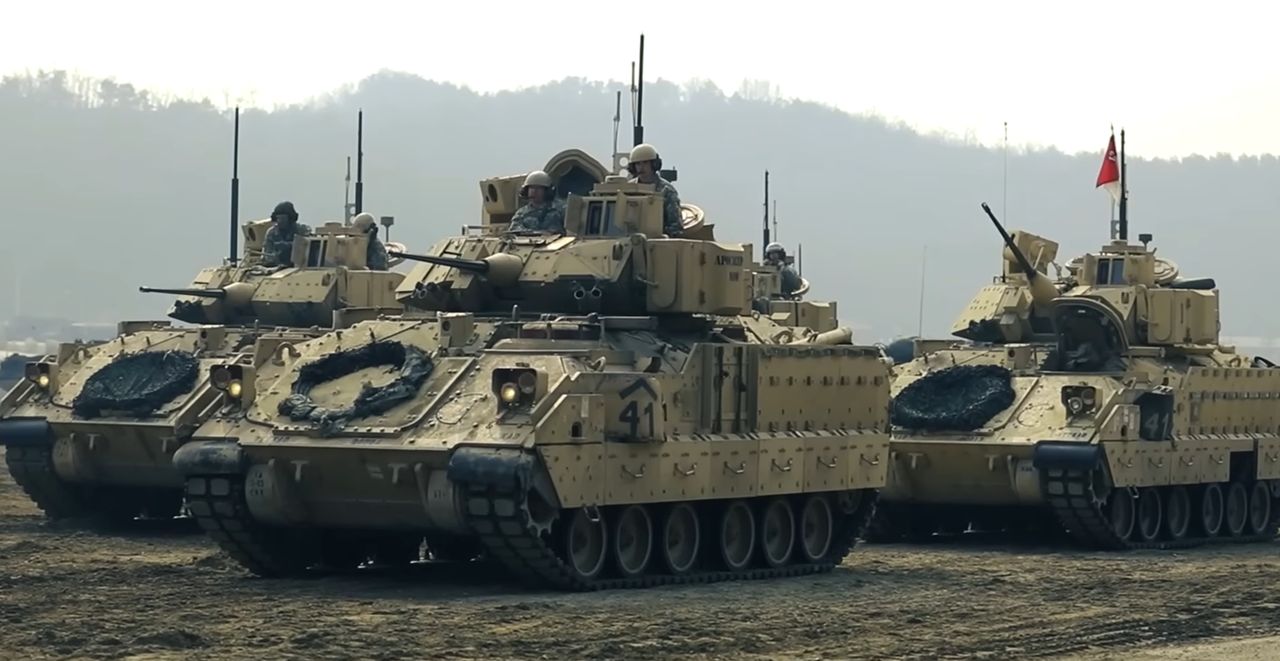 M2 Bradley Armored Vehicles Prove Indispensable in Ukraine Conflict