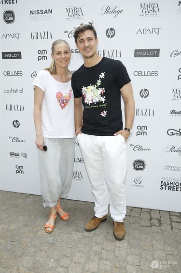 Paulina Andrzejewska i Mateusz Damięcki  - Warsaw Fashion Street 2017