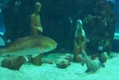 Niezwykła podwodna szopka w Monako