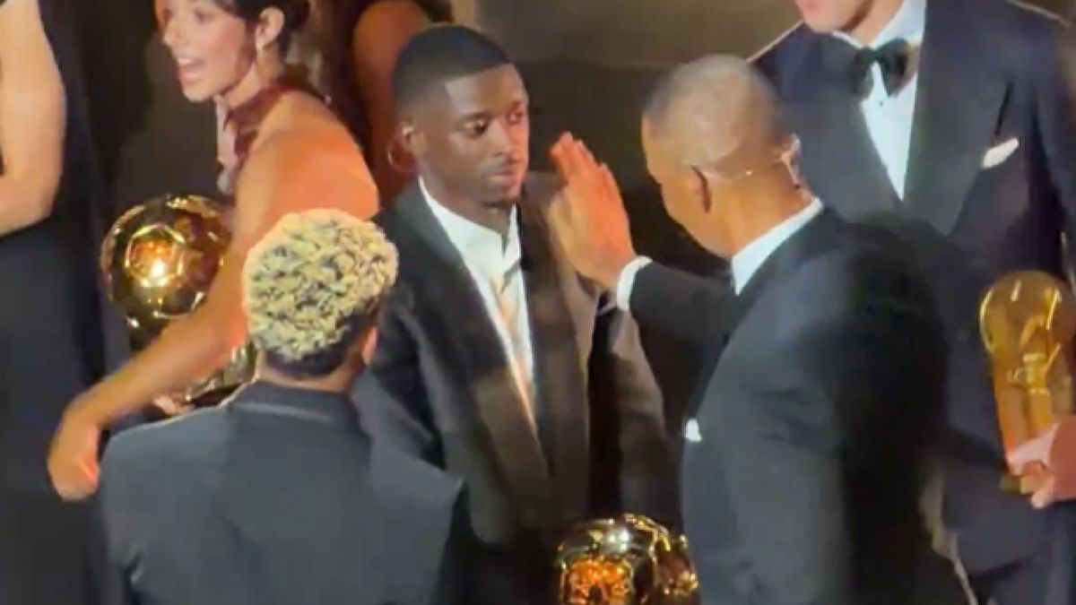 Twitter / Na zdjęciu: Lamine Yamal i Ousmane Dembele