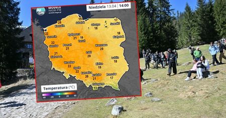 W niedzielę zmiana w pogodzie. Mapy na pomarańczowo