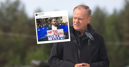 "Chcą coś przekazać PiS-owi". Tusk zamieścił zdjęcie z Gruzji