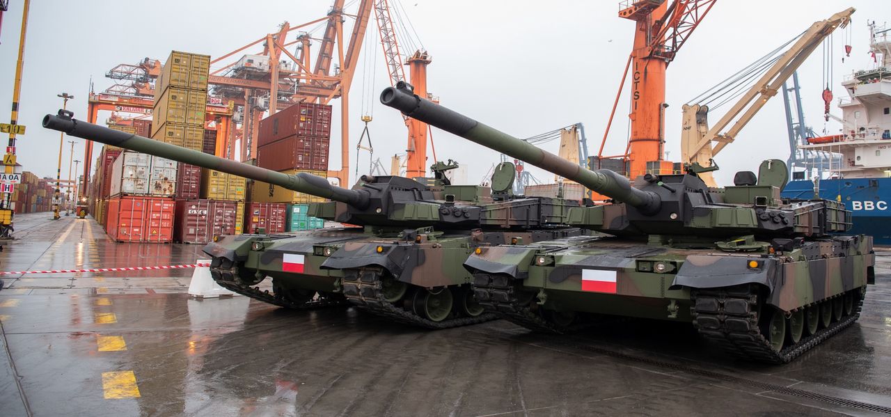 Zamówione przez Polskę czołgi K2