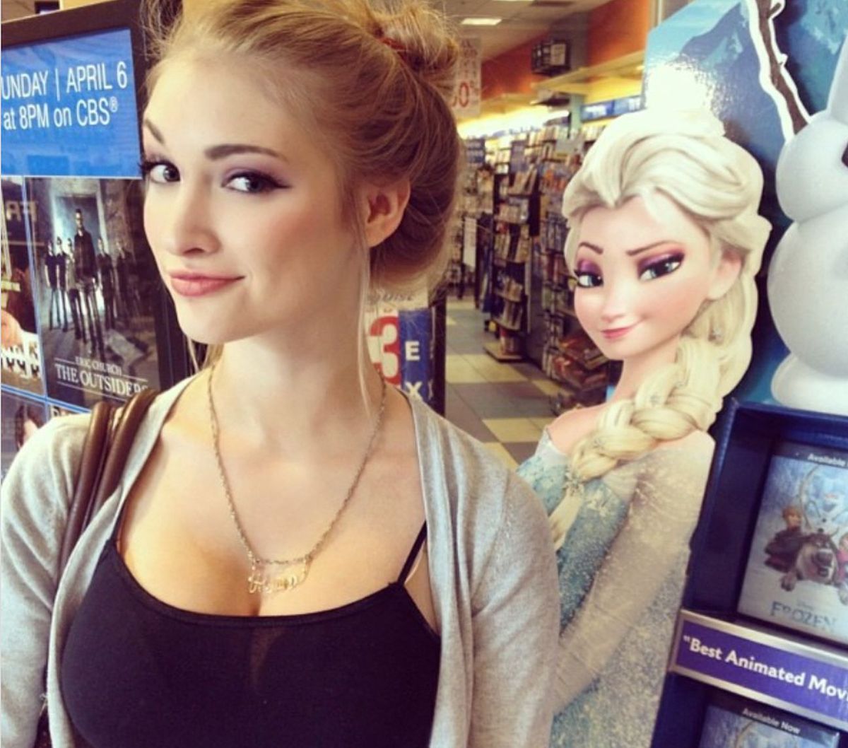 Anna Faith, żywa Elsa z "Krainy lodu"