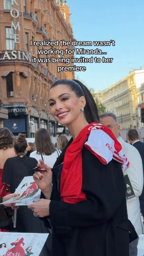 Jessica Mercedes na premierze "Diabeł ubiera się u Prady 2"