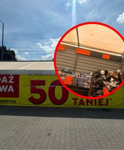 Wyglądał jak śmietnik. Biedronka posprzątała po naszej interwencji