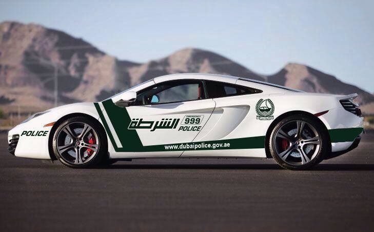 McLaren MP4-12C dla policji w Dubaju