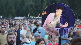 Kościelisko: Triumf Agnieszki Chylińskiej na Siwej Polanie. Zagrała na finał Dni Gminy Kościelisko. Jej występ był super odmianą po słabej sobocie.