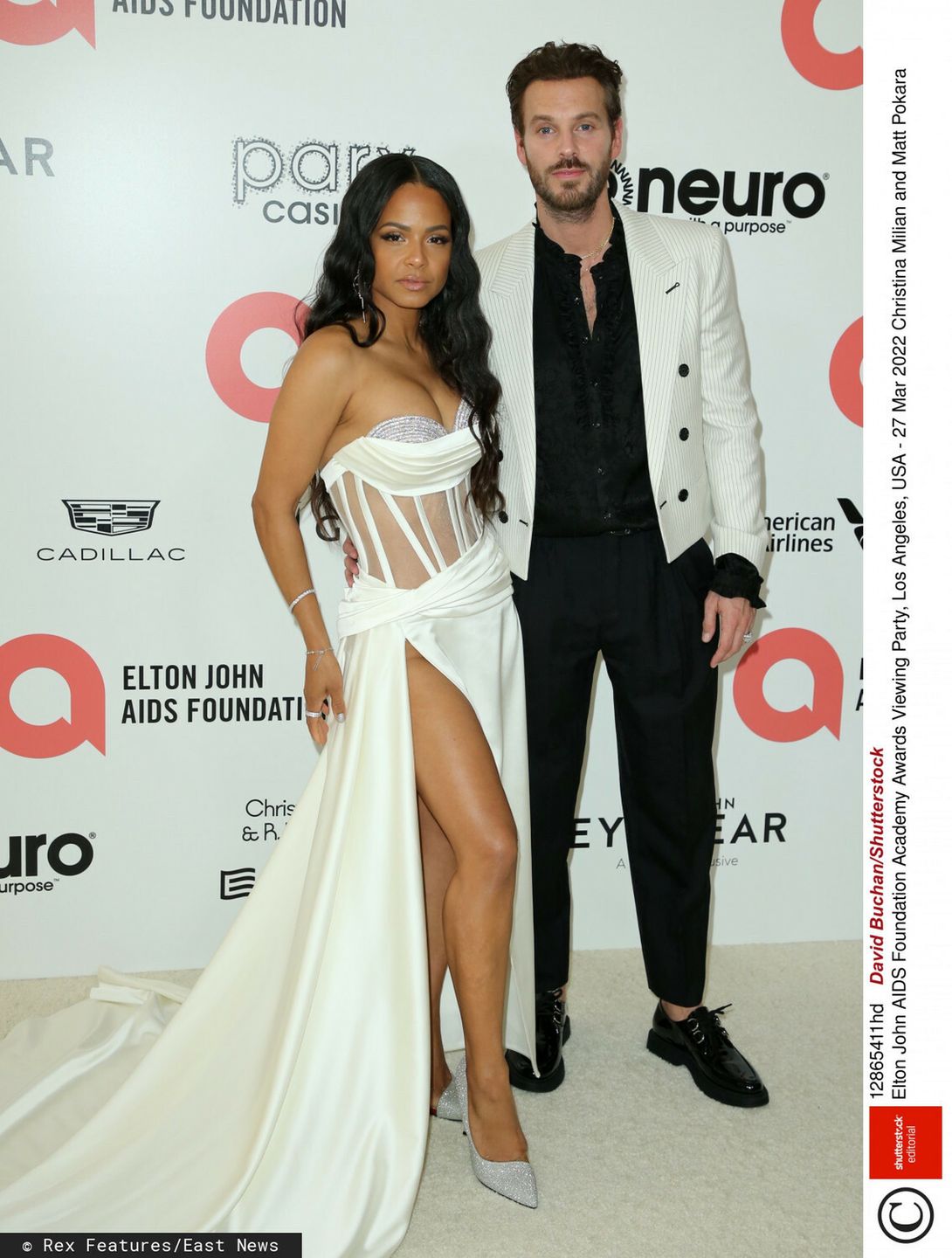 Christina Milian and Matt Pokara
