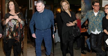 Gwiazdy na premierze spektaklu "Rewizor": Małgorzata Foremniak, Krzysztof Globisz, Anna Dymna...