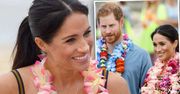 Ciężarna Meghan Markle w odważnej sukience na plaży! Pokazała więcej ciała niż Kate kiedykolwiek!
