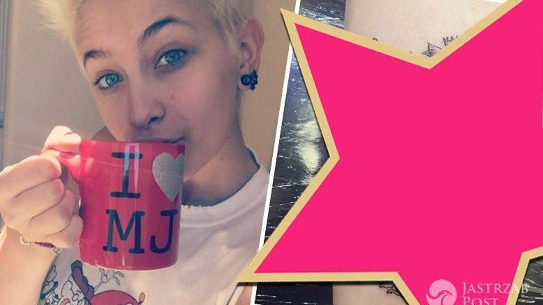 Paris Jackson, córka Michaela Jacksona zrobiła sobie tatuaż ku czci ojca