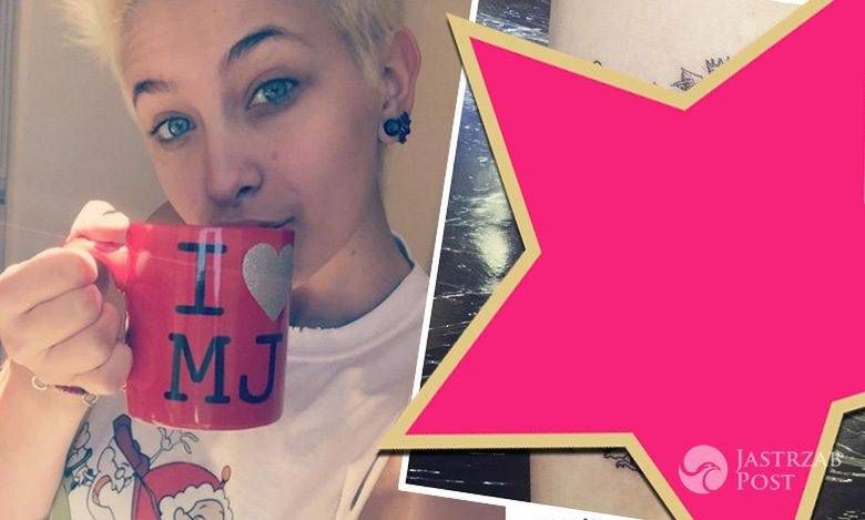 Paris Jackson, córka Michaela Jacksona zrobiła sobie tatuaż ku czci ojca