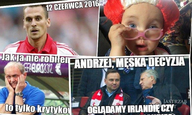 Mecz Polska-Irlandia Północna na EURO 2016 piłkarskie memy