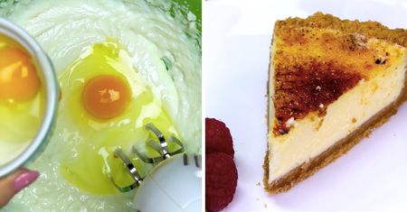 Sernik creme brulee