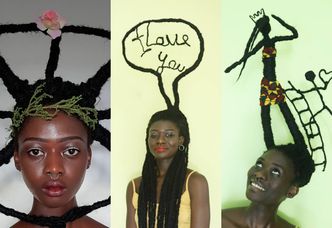 Afrykanka tworzy niezwykłe konstrukcje ze swoich... włosów! "To wyraz miłości do mojego ciała" (ZDJĘCIA)