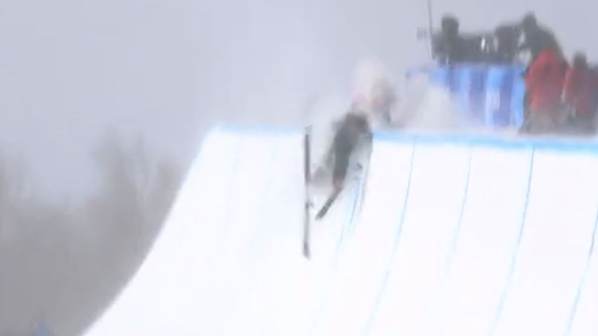 Twitter / Eurosport / Upadek Gusa Kenworthy'ego