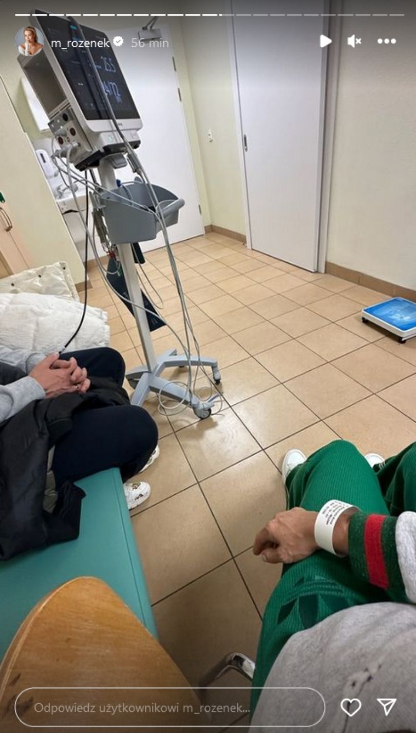 Małgorzata Rozenek wylądowała w szpitalu po szaleństwach na nartach