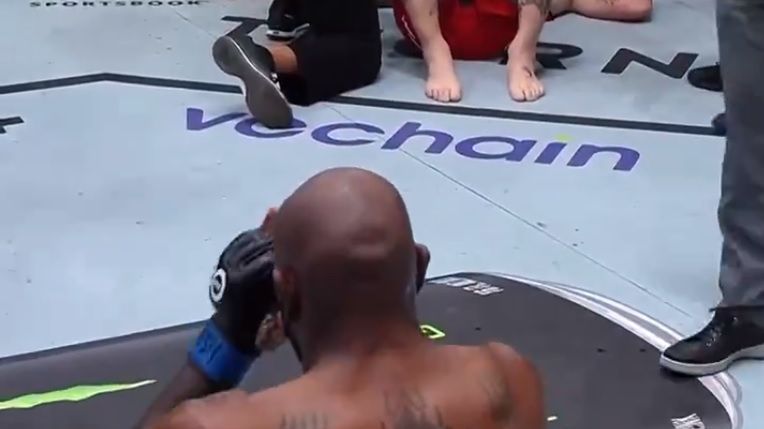 Twitter / Khalil Rountree znokautował Anthony'ego Smitha