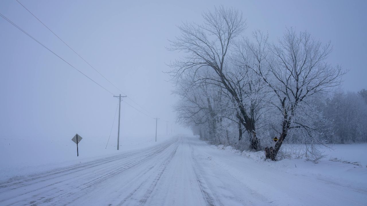 Gęsta mgła w Płocku i powiecie płockim – ostrzeżenie meteorologiczne dla kierowców i pieszych