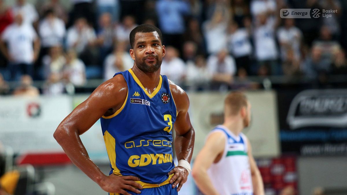 Materiały prasowe / Andrzej Romański / Energa Basket Liga / Na zdjęciu: Josh Bostic