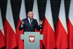 Reparacje od Niemiec. Nawrocki wystąpił w Wieluniu