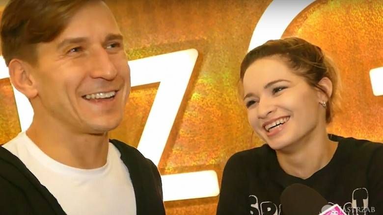 Ewelina Lisowska i Tomasz Barański przed finałem tanecznego show