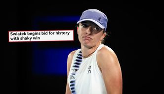 Cały świat dostrzegł problemy Świątek