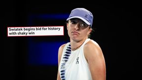 Cały świat dostrzegł problemy Świątek. "Miał być spacer po parku"
