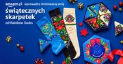 Amazon.pl tworzy limitowaną serię świątecznych skarpetek z polskim producentem Rainbow Socks i przeznacza cały dochód z ich sprzedaży na cele charytatywne