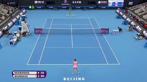 Tenis, WTA Pekin, 3. runda: A. Radwańska – C. Wozniacki (mecz)