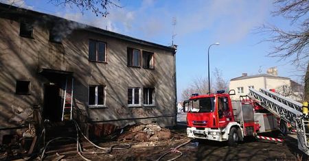 Pożar w Lublinie. Kilka rodzin bez mieszkań