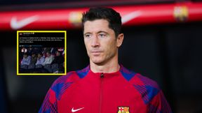 Wyłapał ich aparat. Spójrz, z kim Lewandowski oglądał mecz Barcelony