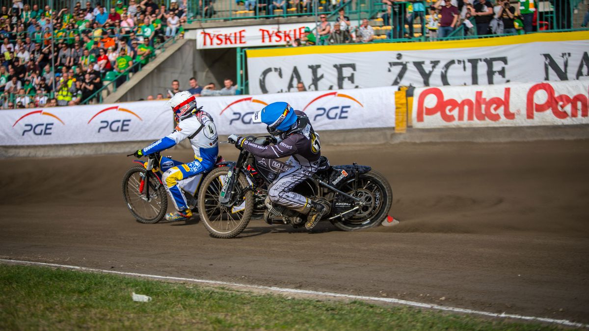 WP SportoweFakty / Mateusz Wójcik / Falubaz - GKM. Przemysław Pawlicki na prowadzeniu