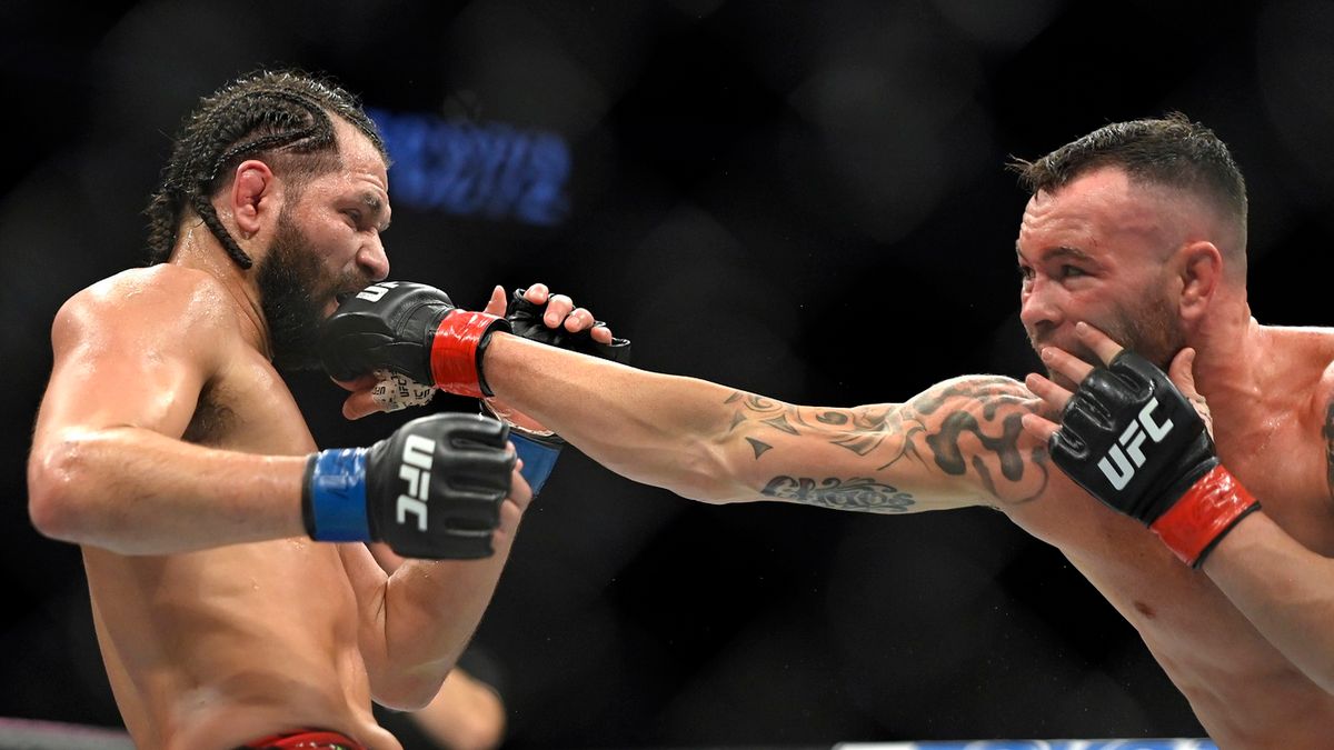 Getty Images / David Becker / Na zdjęciu: Colby Covington (z prawej) i Jorge Masvidal