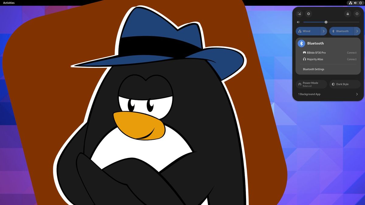 Fedora 38 z GNOME 44