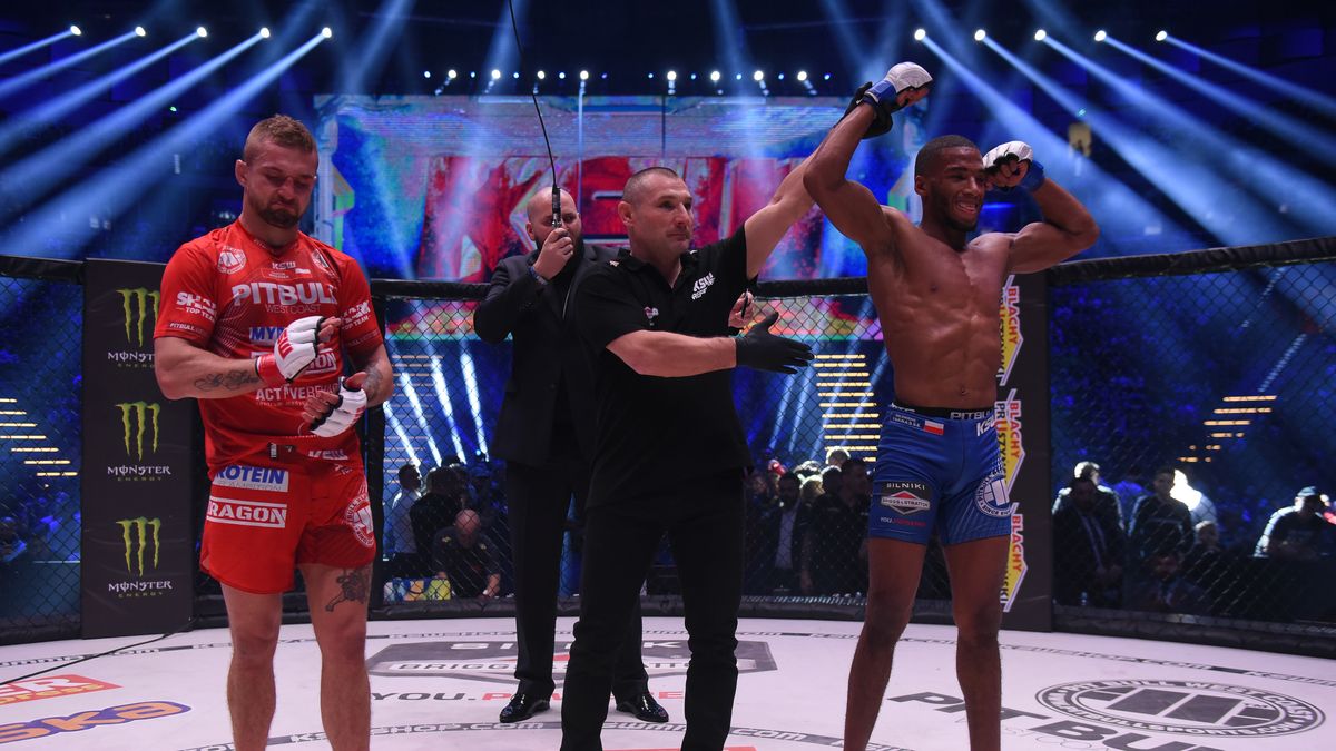 Materiały prasowe / Sebastian Rudnicki (KSW) / Na zdjęciu: Salahdine Parnasse