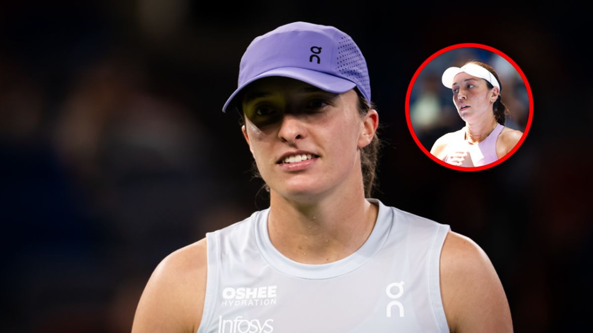 Getty Images / Na zdjęciu: Iga Świątek / małe zdjęcie: Jessica Pegula