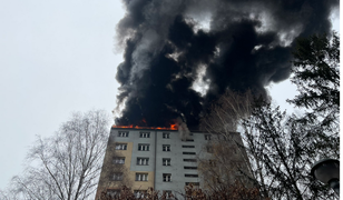 Duży pożar w Czechach. Polscy strażacy ruszyli z pomocą