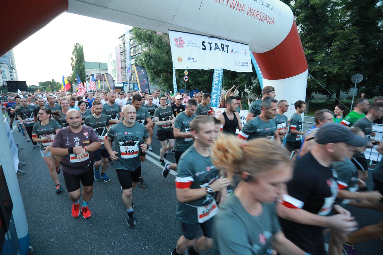 Warszawa. 4 tys. osób pobiegło w 30. Biegu Powstania Warszawskiego