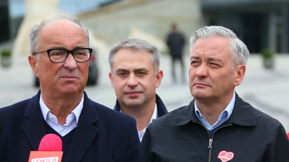 Włodzimierz Czarzasty, Krzysztof Gawkowski i Robert Biedroń